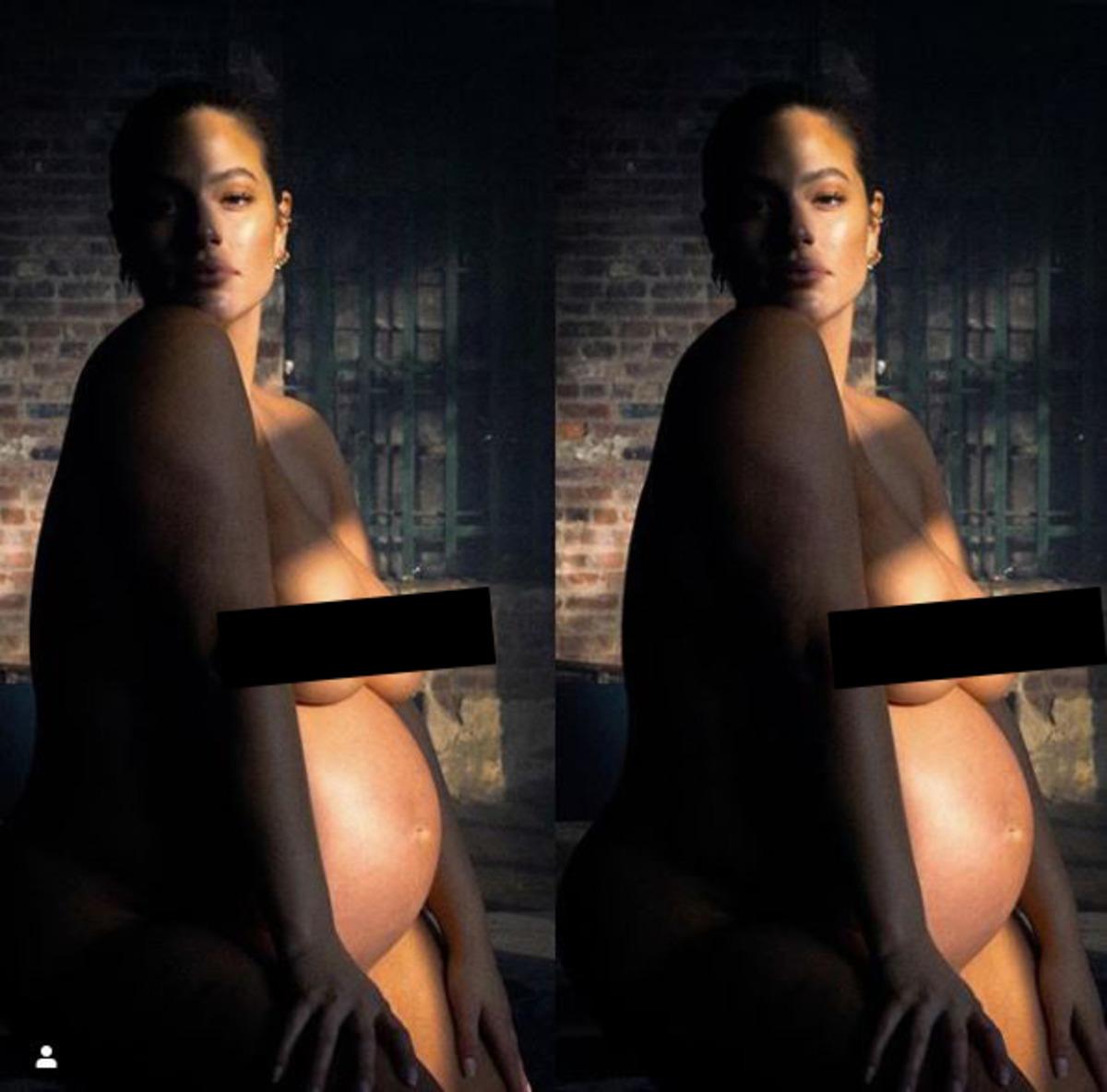 Ashley Graham anne oldu