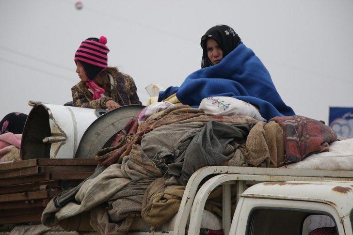 İdlib'de göç edenlerin sayısı 40 bini geçti G5