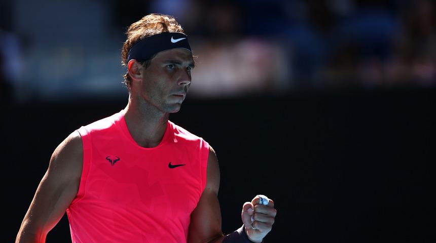 Rafael Nadal ve Karolina Pliskova, Avustralya Açık Tenis Turnuvası'nda 2. tura yükseldi