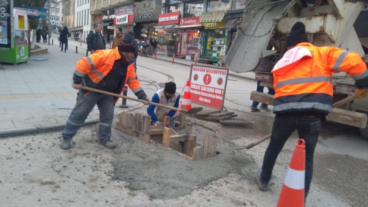 Bilecik&rsquo;te yeni yağmur suyu hatları oluşturuldu