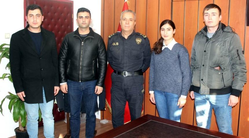 Salihli&rsquo;de komiser yardımcıları g&ouml;reve başladı