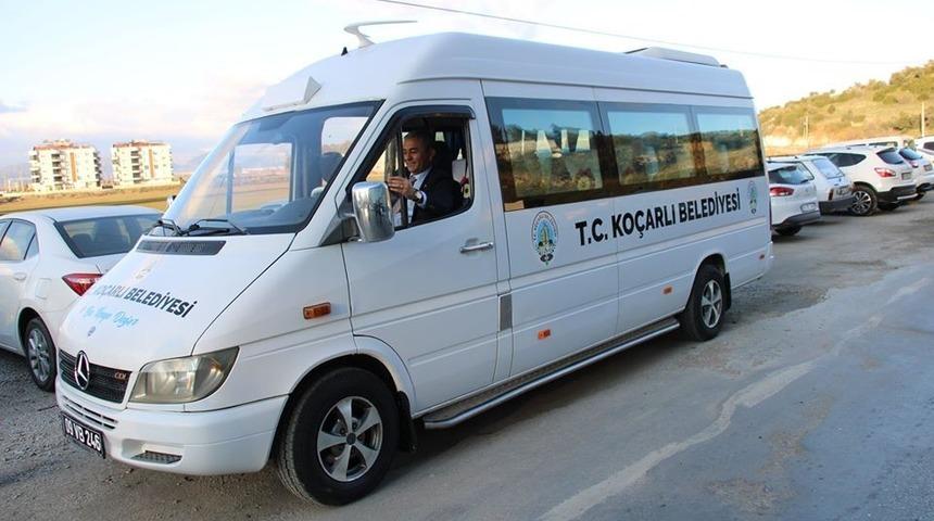 Ko&ccedil;arlı Belediyesi ara&ccedil; filosuna bir yenisini daha ekledi
