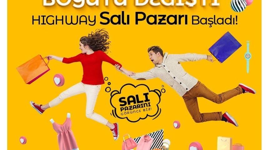 Highway&rsquo;de Salı pazarı başladı