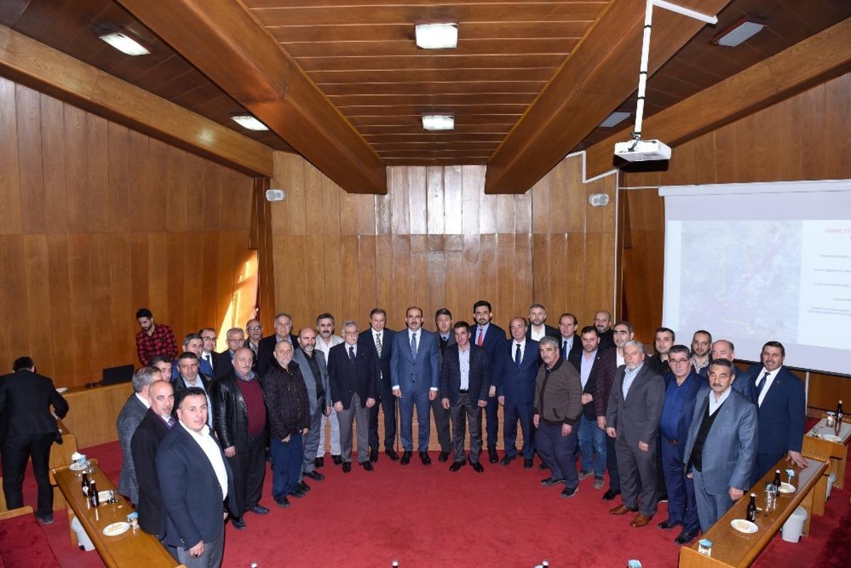 Başkan Altay, oda başkanlarıyla metro ve banliy&ouml; hattını istişare etti