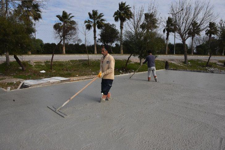 Ceyhan Cezaevi Bekleme Salonu inşaatı başladı G1