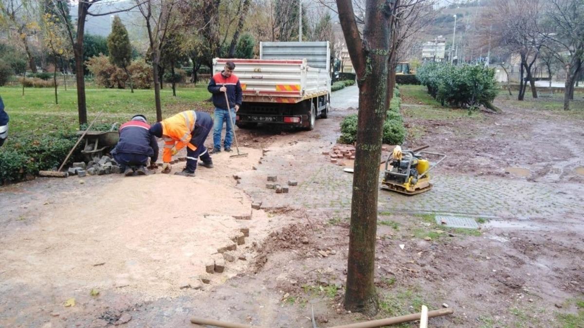 Kirazlıyalı sahilinde hummalı &ccedil;alışma