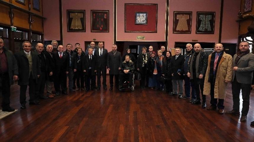 Başkan B&uuml;y&uuml;kakın, G&ouml;lc&uuml;kl&uuml; muhtarlarla buluştu