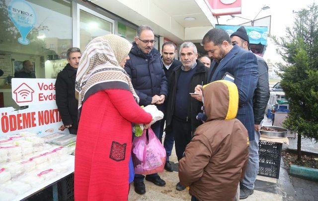 Haleplibahçe Mahallesine semt pazarı müjdesi