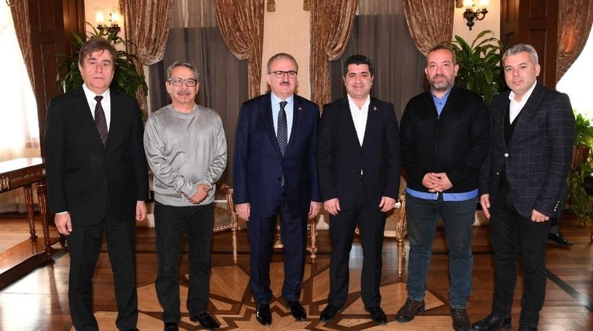 TSYD&rsquo;den Vali Karaloğlu&rsquo;na ziyaret