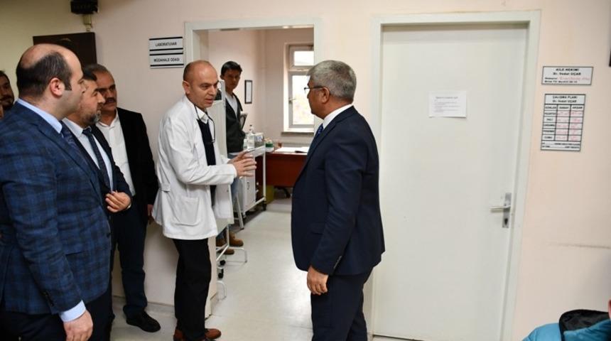 Vali G&uuml;rel&rsquo;den ziyaret ve inceleme