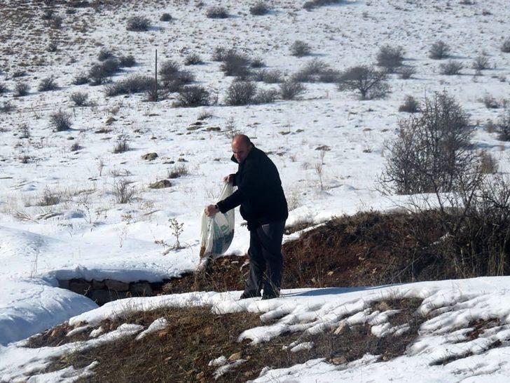 DKMP ekipleri bir taraftan doğaya yem bırakırken, bir taraftan da avcıları denetliyor G1