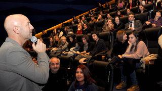 Çağan Irmak filmini Ankaralılar'la izledi