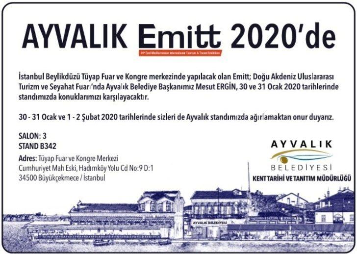 Ayvalık; yeniden EMİTT Fuarı’nda G2