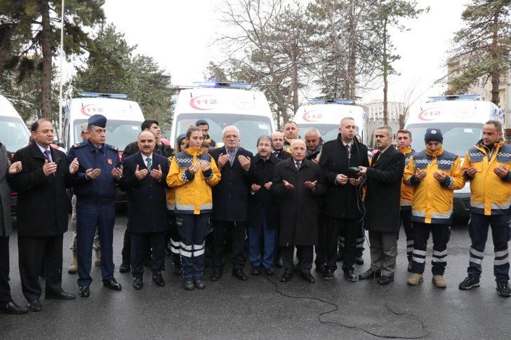 Sağlık Bakanlığı’nın Kayseri’ye Tahsis Ettiği 5 Ambulans İl Sağlık Müdürlüğü’ne Teslim Edildi G1