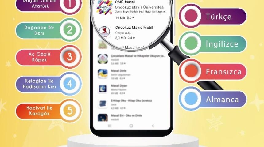 &rsquo;OM&Uuml; Masal&rsquo;ı anlattılar