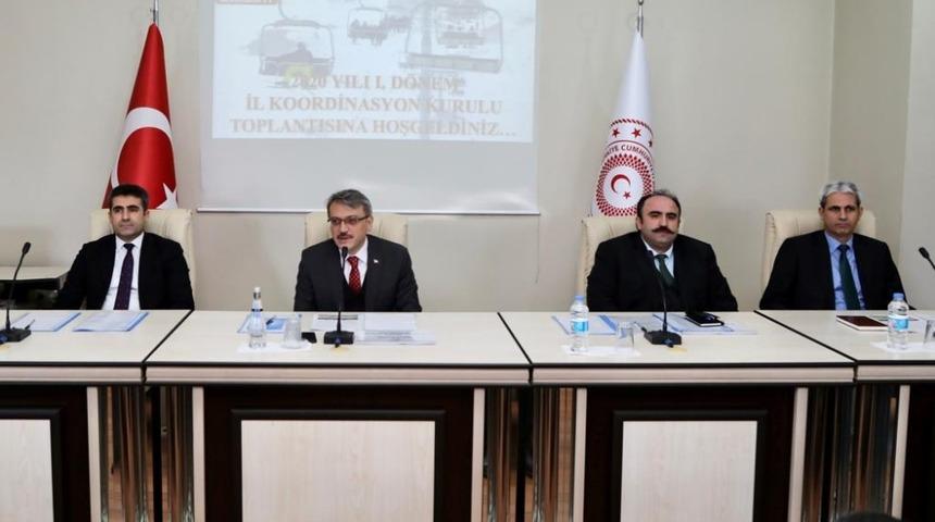 Vali Ekinci:" 2019 yılında 253 proje tamamlandı"