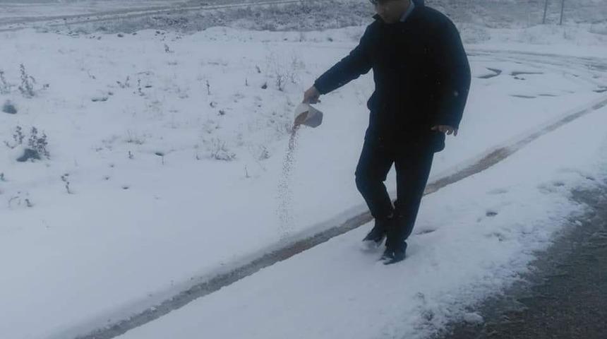 Sungurlu Belediyesi doğaya yem bıraktı