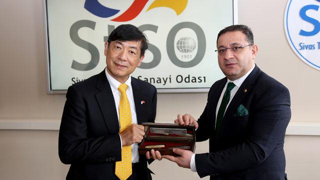 Japonya Büyükelçisi Miyajima'dan Sivas ziyareti
