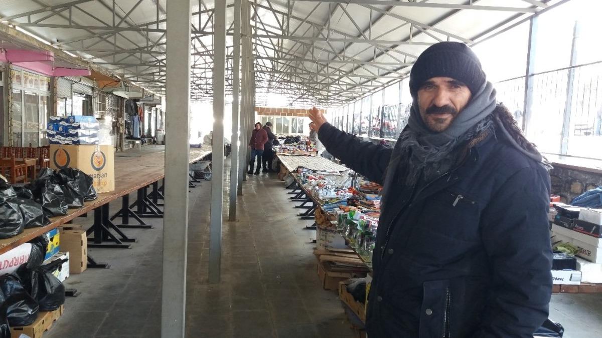 Halk pazarı esnafından g&uuml;velik kamerası talebi