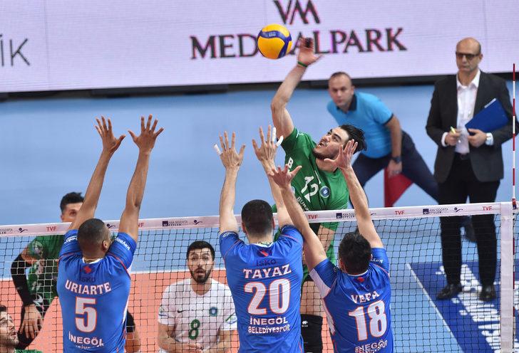 Bursa Büyükşehir Belediyespor - İnegöl Belediyespor: 3-1 G1