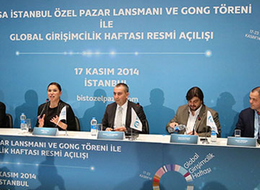 Emre Kurttepeli Global Girişimcilik Haftası resmi açılışında konuştu