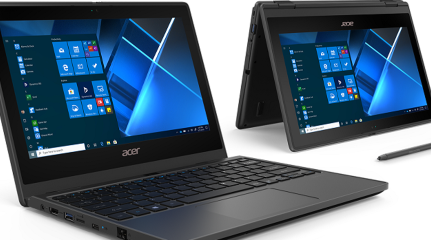 Acer, okullar İçin TravelMate Spin B3 dizüstü bilgisayarı duyurdu