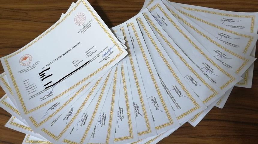 Iğdır&rsquo;da avcı eğitim kursu d&uuml;zenlendi