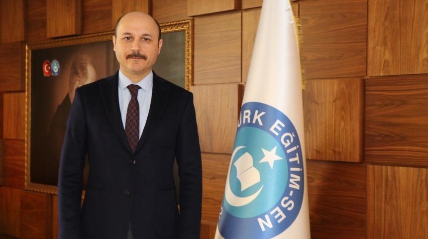 T&uuml;rk Eğitim-Sen Genel Başkanı Geylan&rsquo;dan sınav &ccedil;ağrısı