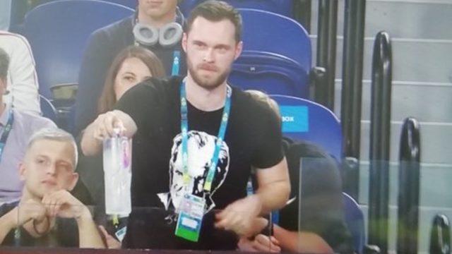 Avustralya Açık Tenis Turnuvası'na Atatürk tişörtlü Denis Vashchuk damgası