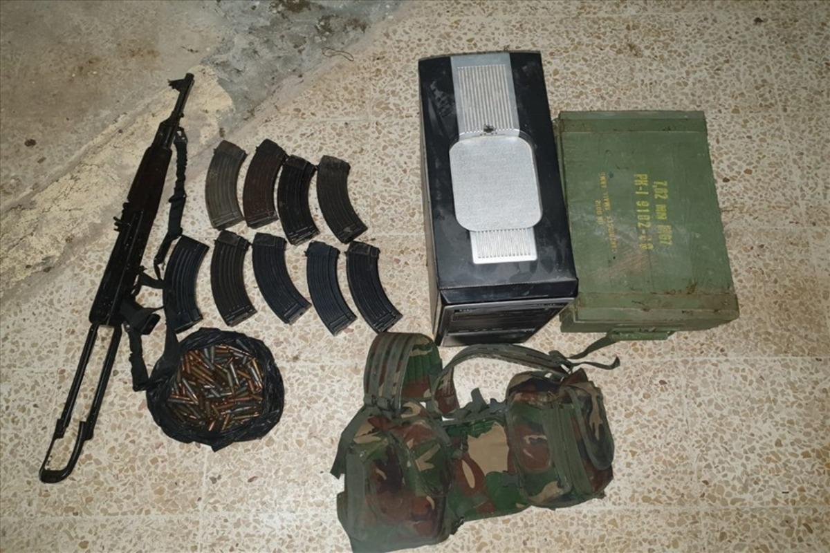 Tel Abyad'da saldırı hazırlığındaki ter&ouml;ristler yakalandı