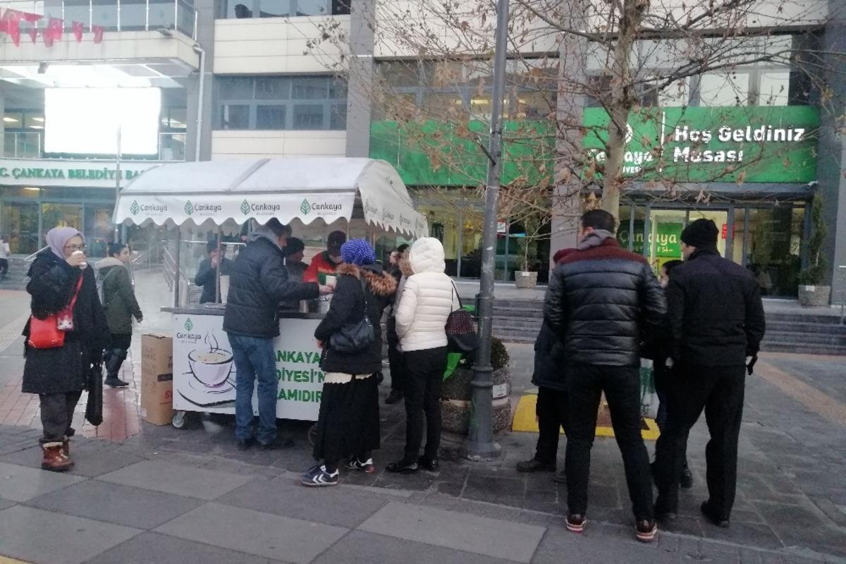 &Ccedil;ankaya&rsquo;dan &ccedil;orbalı &ldquo;g&uuml;naydın&rdquo;