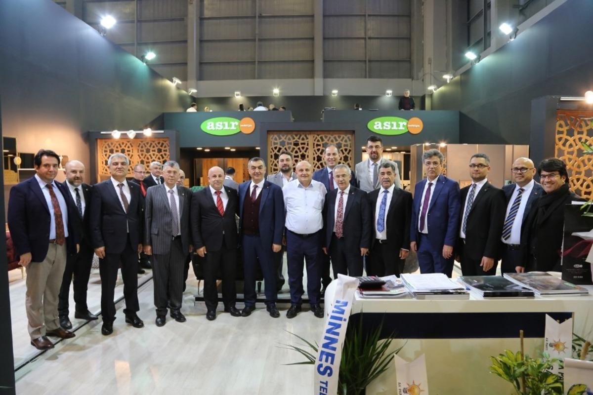 KAYSO İMOB&rsquo;a Katılan Kayserili Firmaları Ziyaret Etti