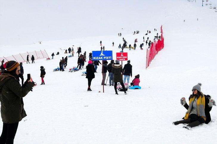 Hesarek Kayak Merkezi'nde sömestir yoğunluğu G5