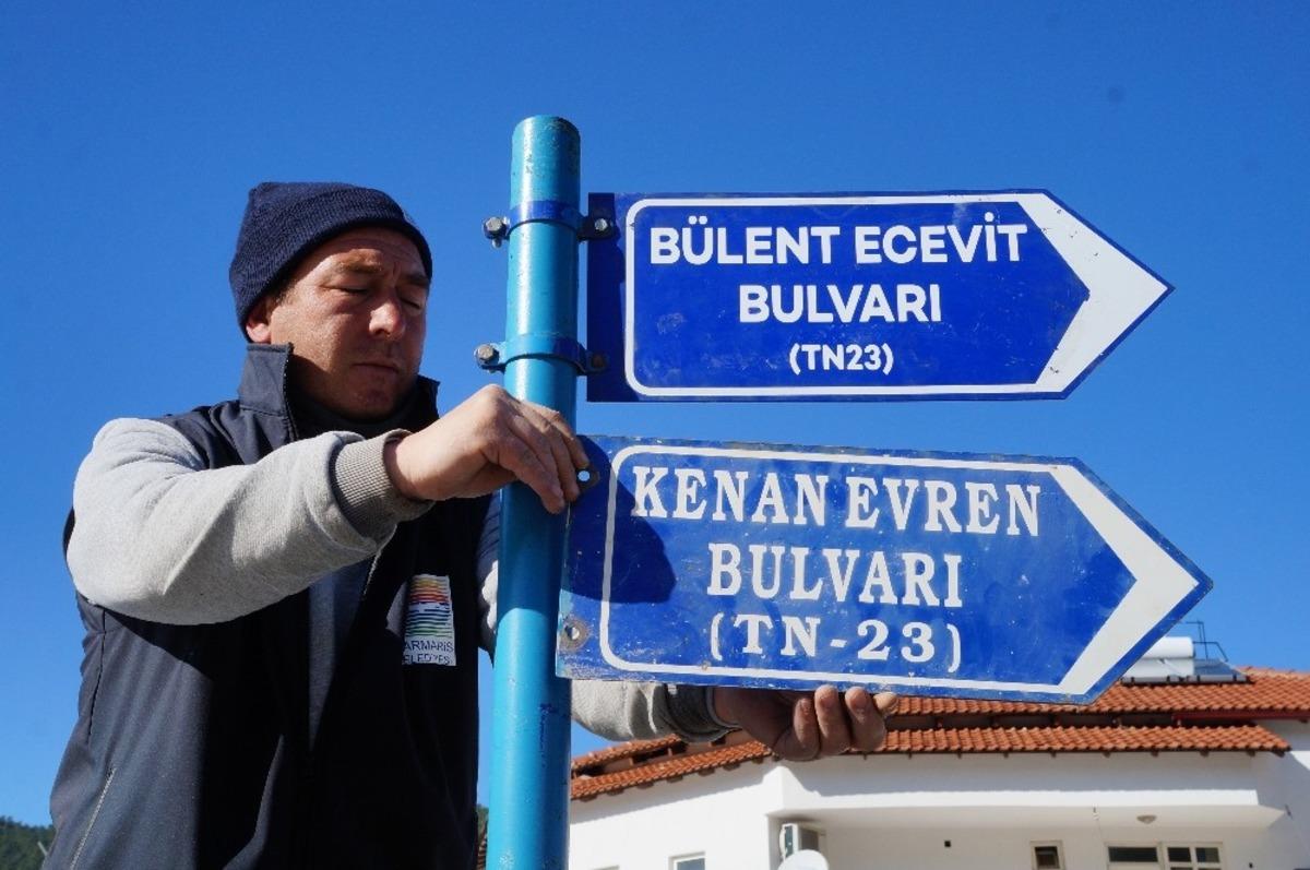 Marmaris&rsquo;te &lsquo;Evren&rsquo; gitti, &lsquo;Ecevit&rsquo; geldi