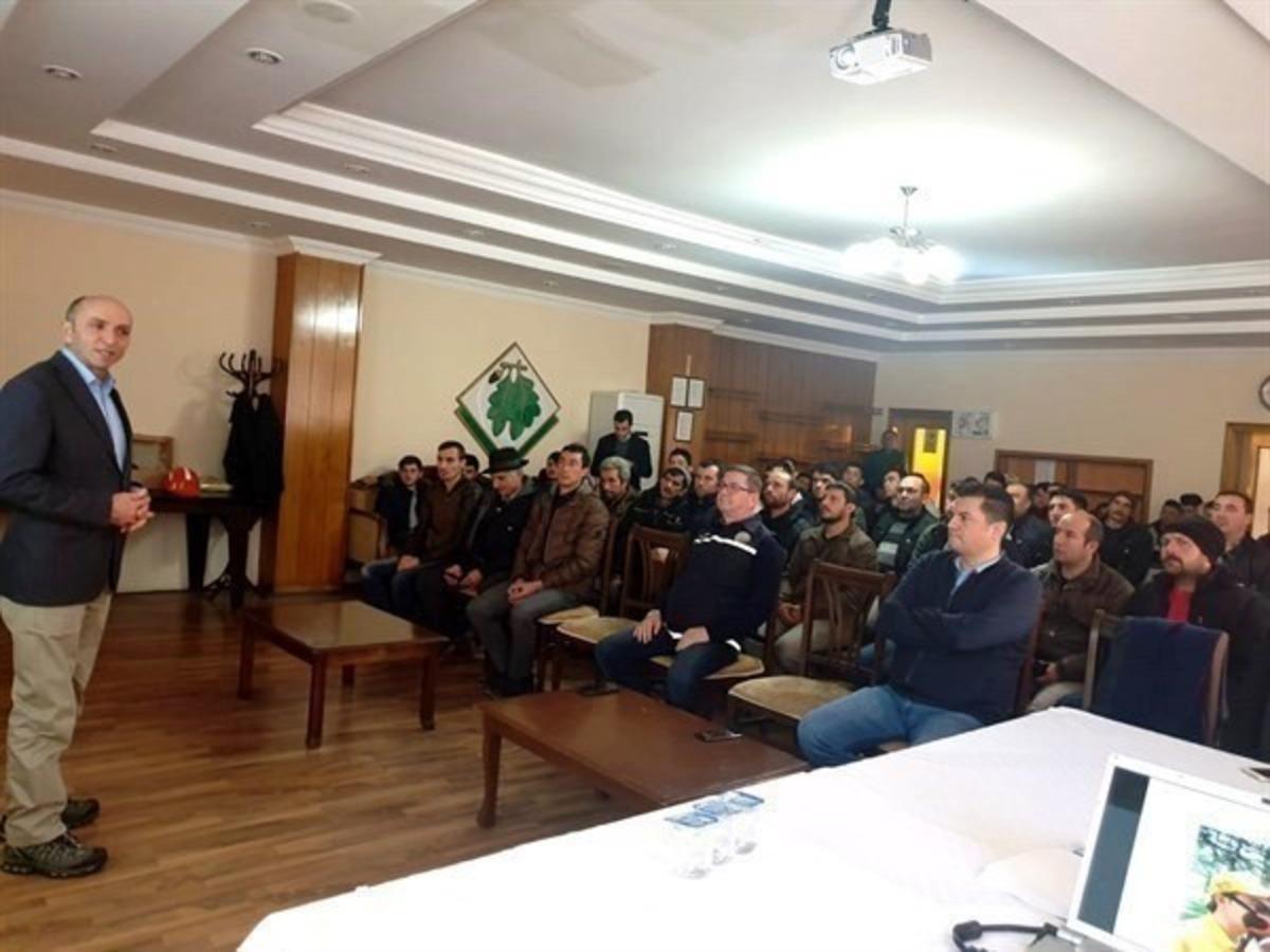 Yangın g&ouml;n&uuml;ll&uuml;lerine eğitim