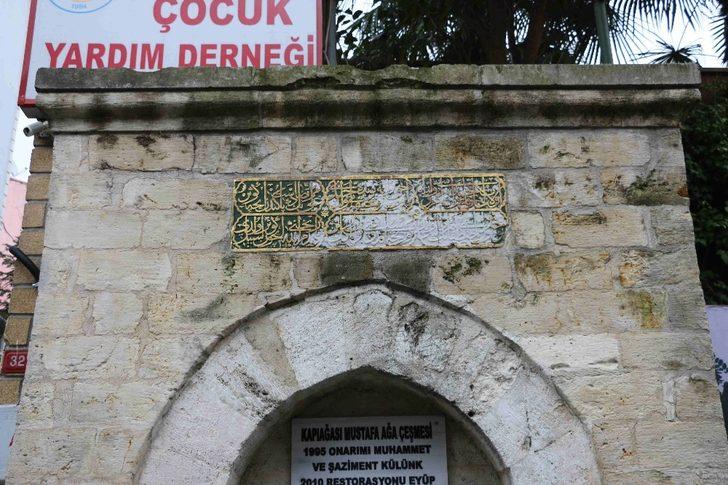 Kapıağası Mustafa Ağa Çeşmesi’nde onarım çalışmaları başladı G2