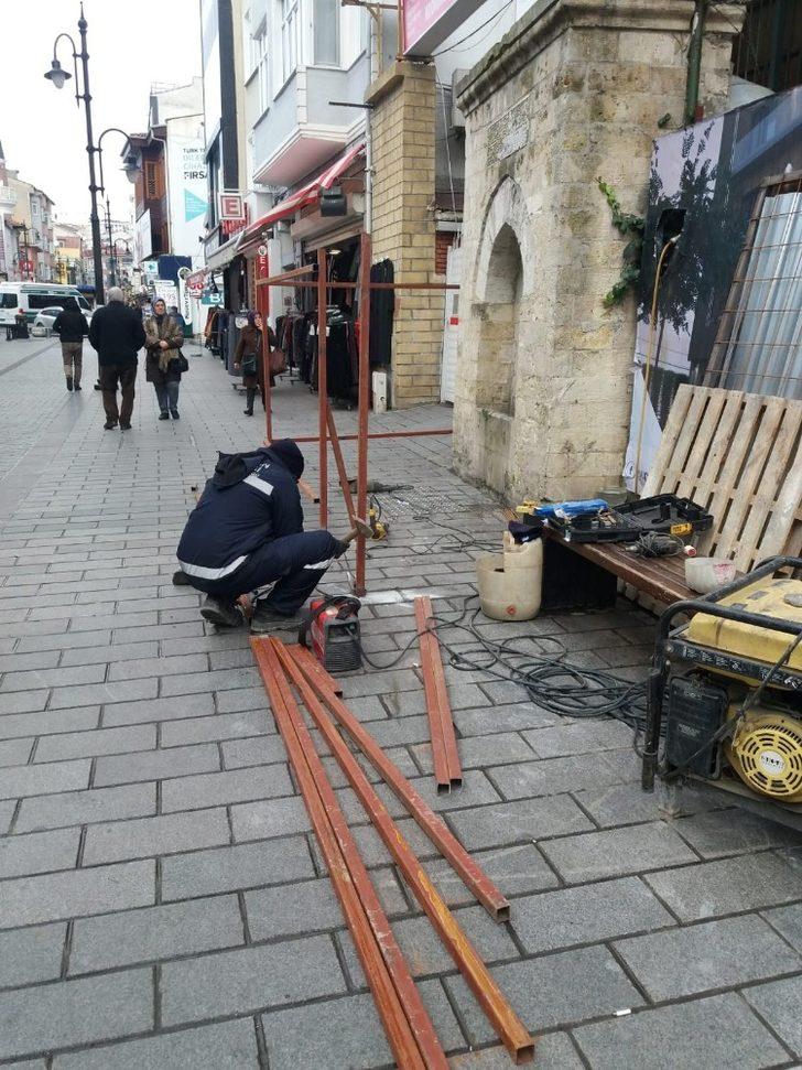 Kapıağası Mustafa Ağa Çeşmesi’nde onarım çalışmaları başladı G5
