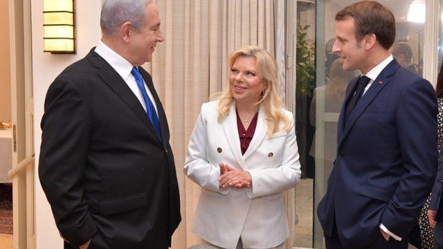 Fransa Cumhurbaşkanı Macron, İsrail Başbakanı Netanyahu ile görüştü