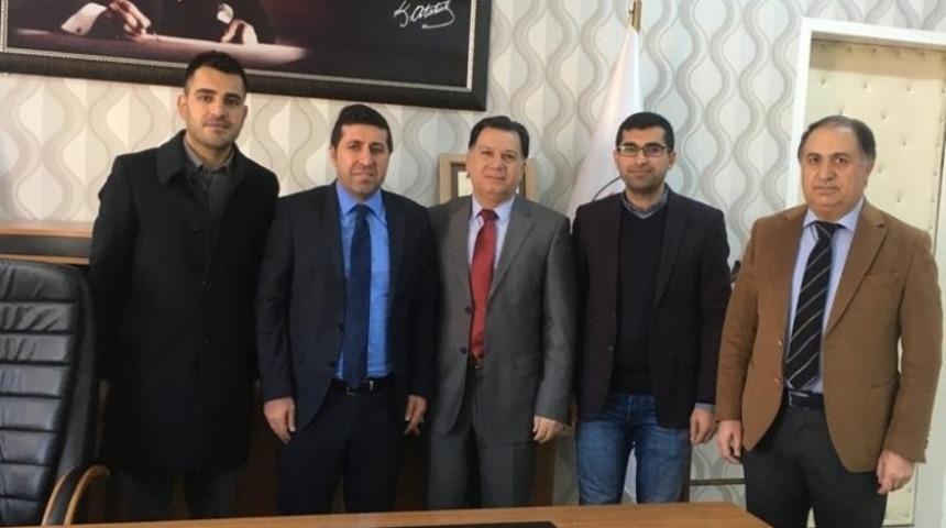 Sağlık-Sen&rsquo;den Milli Eğitim M&uuml;d&uuml;r&uuml; Babayiğit&rsquo;e ziyaret