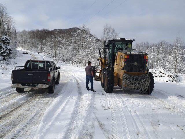 Trabzon Büyükşehir Belediyesi kar mücadelesine hazır