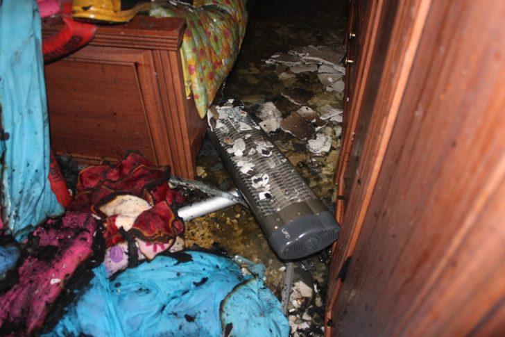 Mersin'de elektrikli ısıtıcı faciasını çocuklar önledi G3