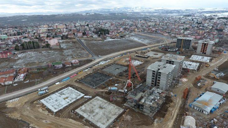 Başkan Üçok’tan 4. Etap TOKİ inşaatında inceleme G1
