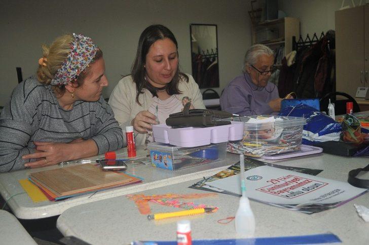 Kursiyerlerden geri dönüşüm şaheserleri G3