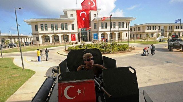 Mogadişu'daki Türk Büyükelçiliği'nin yeni binası 2016'da açıldı