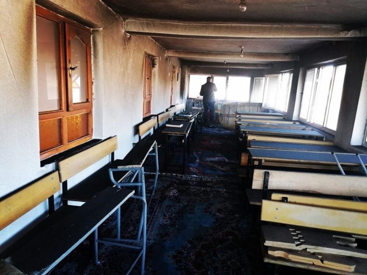 Erciş&rsquo;te Kur&rsquo;an kursunda yangın