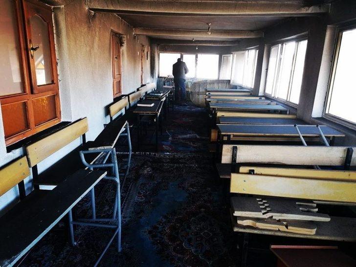 Erciş’te Kur’an kursunda yangın G4