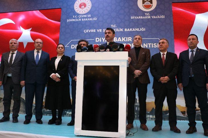 Bakan Kurum: “Amacımız Diyarbakır’ı çok daha iyi seviyelere çekmektir” G4