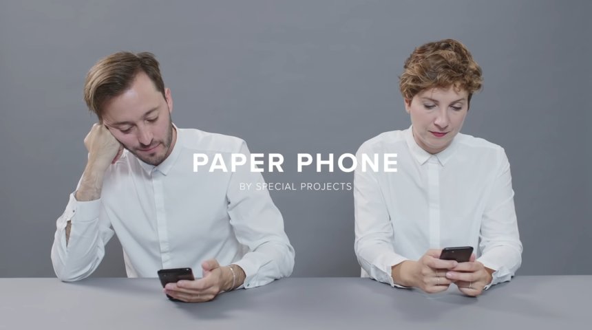 Google’dan dijital detoks yapmanın yeni yolu: Paper Phone