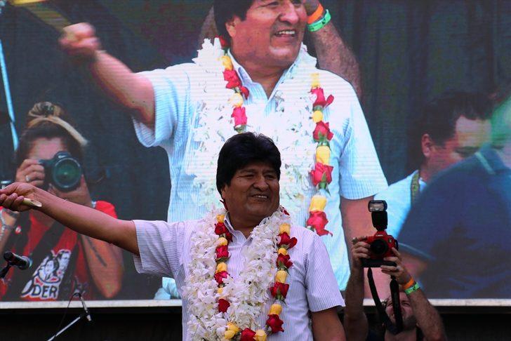 Evo Morales: "Yeniden hükümete gelecek ve demokrasiyi tesis edeceğiz" G3