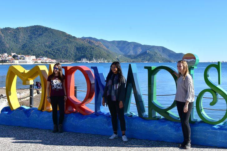 Marmaris'te Ocak ayında yazdan kalma günler G5